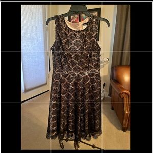 Kensie Black Lace Dress